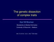 The genetic dissection of complex traits