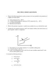 MULTIPLE CHOICE QUESTIONS