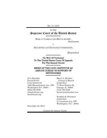 amicus brief - Cato Institute