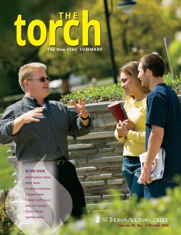 The New STAC SUMMARY - St. Thomas Aquinas College