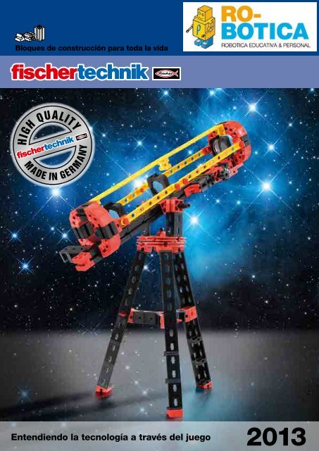 Descargar catÃ¡logo Fischertechnik 2013 - RO-BOTICA.com