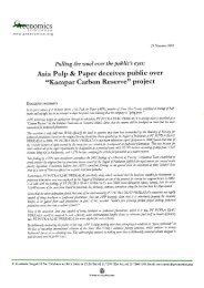 Will Asia Pulp u0026amp; Paper default on its u201czero deforestation