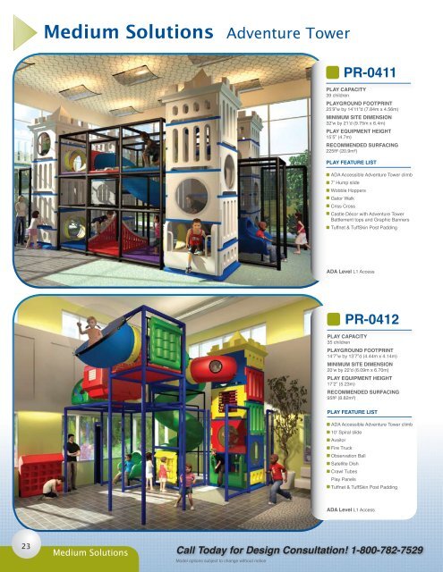 Soft Play 2012 Playground Catalog - Soft Play, L.L.C.