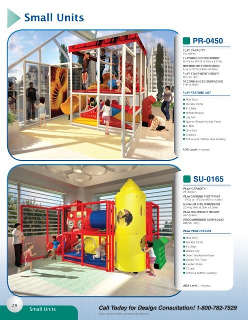 Soft Play 2012 Playground Catalog - Soft Play, L.L.C.