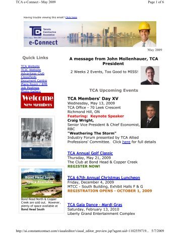 TCA Members - Toronto Construction Association