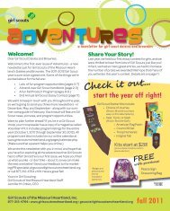 Check it out... - Girl Scouts of the Missouri Heartland