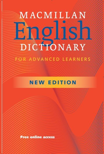 macmillan dictionary - Macmillan Education