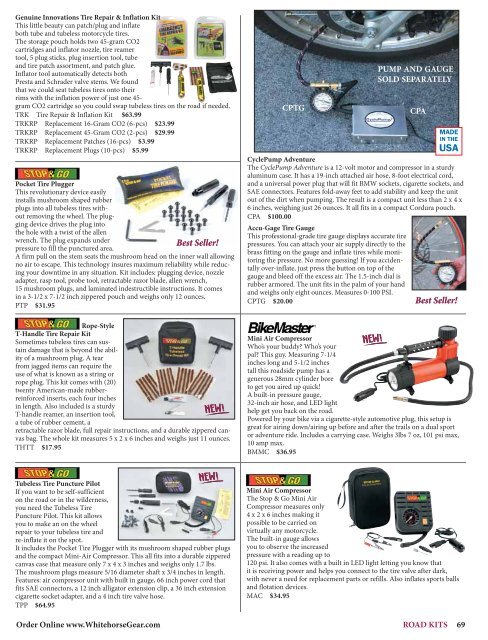to download our current GENERAL catalog! (5MB ... - Whitehorse Gear