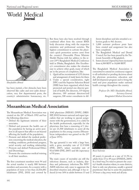 WMJ 05 2011 - World Medical Association