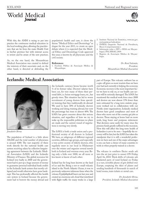 WMJ 05 2011 - World Medical Association