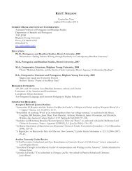 REX P. NIELSON Curriculum Vitae (updated November 2011) - BYU ...