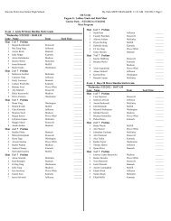 6th Grade Final With Schedule - Let's Move In Point