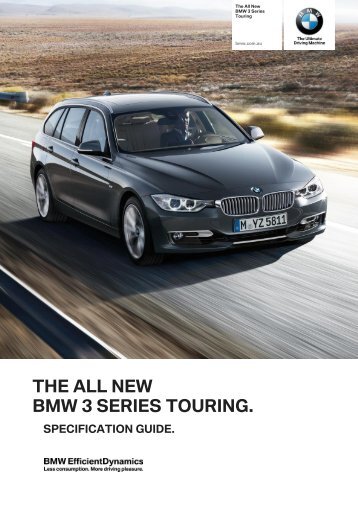 3 Series Touring Dealer Specification Guide - BMW