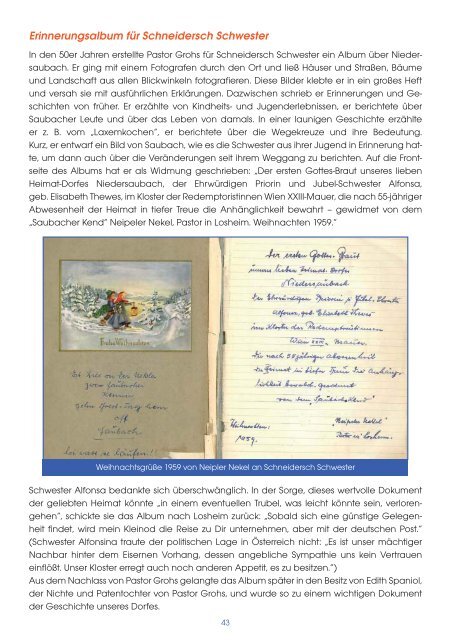 Festschrift - Historischer Verein Lebach EV