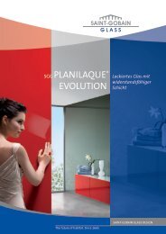 SGG PLANILAQUeÂ® eVOLUTION - Saint-Gobain Glass