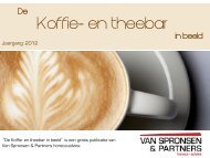 Koffie- en theebar - Van Spronsen en Partners