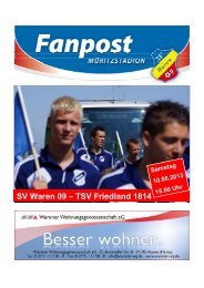 Die Ausgabe im PDF-Format. - SV Waren 09