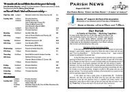 Parish News - Salthill Parish