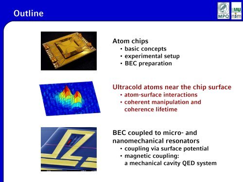 and nanomechanical resonators on an atom chip