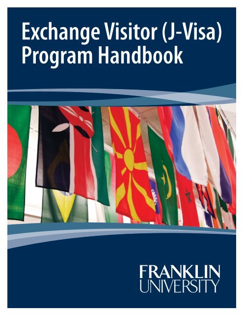 Franklin University: Handbook for Exchange Visitor- J Program