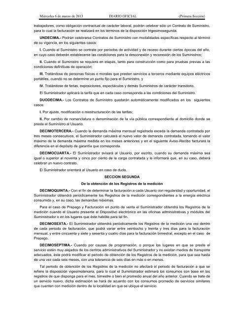 Manual de Disposiciones Relativas al Suministro y Venta de ...