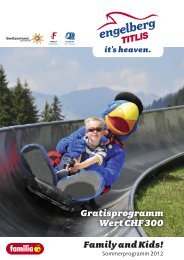 Sommerprogramm - Titlis