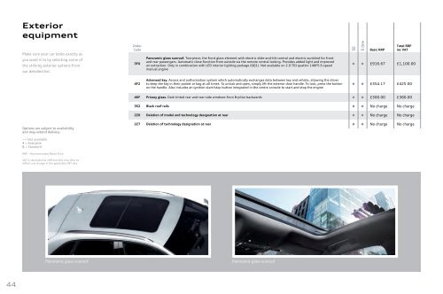 Audi Q3 technical data - Ridgeway Group