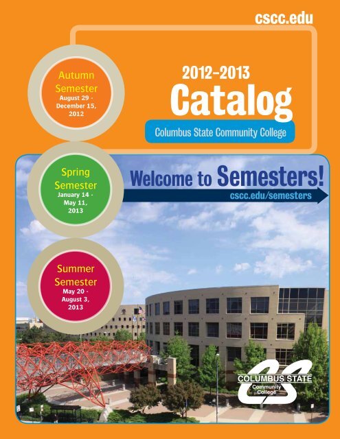 2012-2013 Catalog - Columbus State Community College