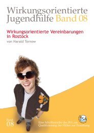 Jugendhilfe Band 08 - Wirkungsorientierte Jugendhilfe