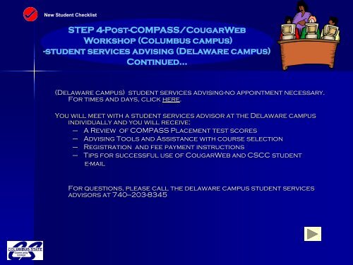 Getting started 101 - Columbus State Community College