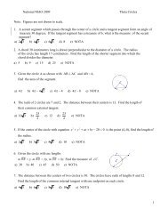 Test - Mu Alpha Theta