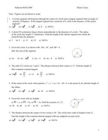 Test - Mu Alpha Theta