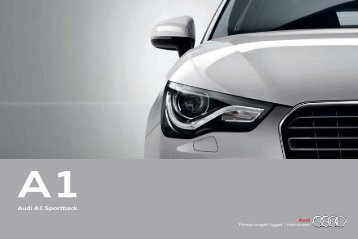 Brosjyre Audi A1 Sportback (8 MB)