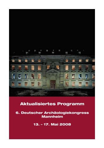 Aktualisiertes Programm