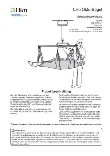 Anbringen der Okto-Bänder - Liko