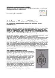 Als der Kaiser vor 130 Jahren nach Waldkirch kam - Orgelwelt ...