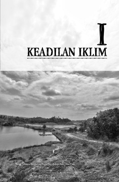 Keadilan iKlim dan PenghiduPan yang BerKelanjutan - Down to Earth