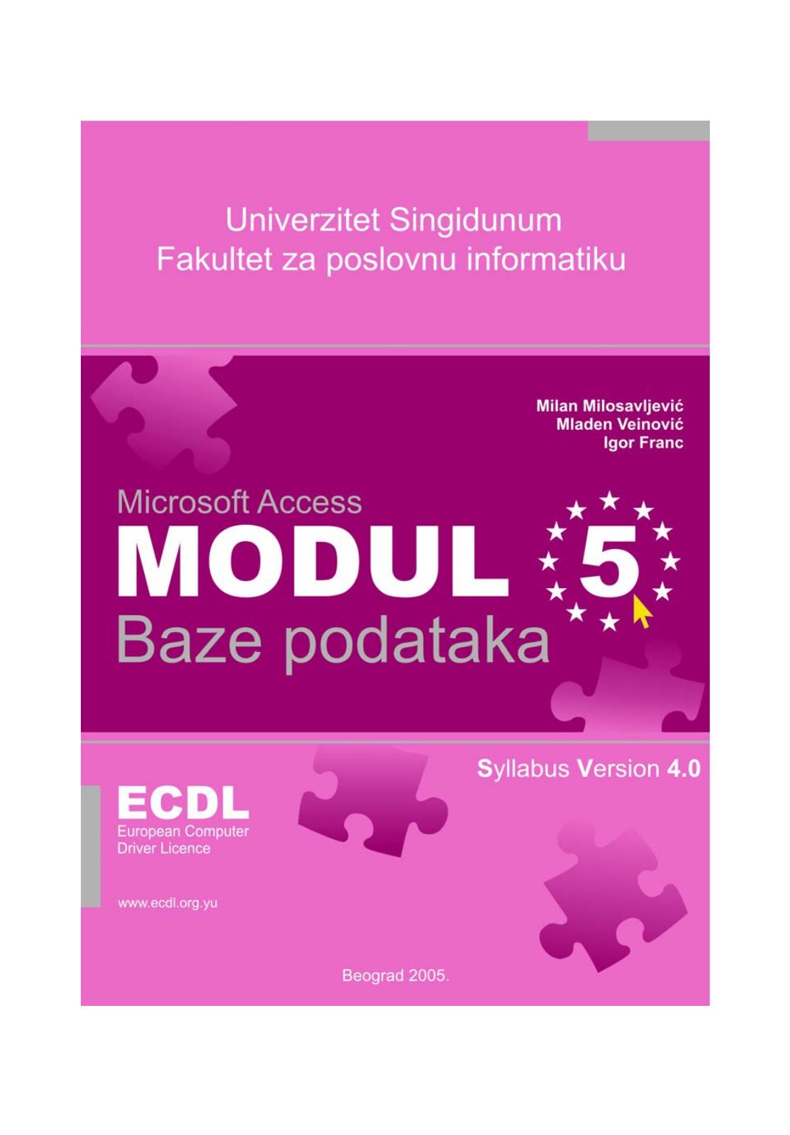 Access - knjiga.pdf - Univerzitet Singidunum