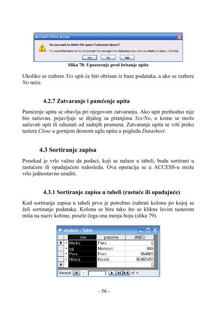 Access - knjiga.pdf - Univerzitet Singidunum