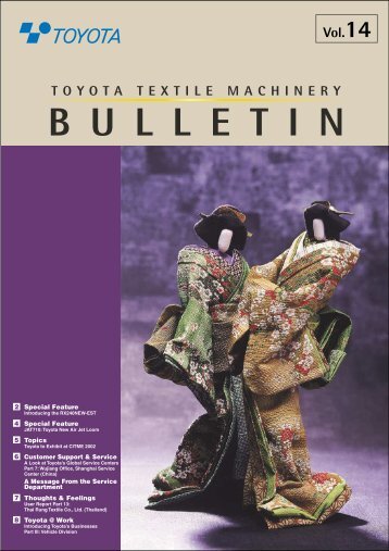 B U L L E T I N - Toyota Industries Corporation