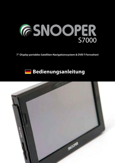Snooper Truckmate S7000 Anleitung - Navishop.de