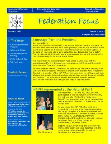 Federation Focus