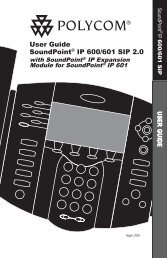 SoundPointÂ® IP 600/601 SIP 2.0 User Guide - FortiVoice - Fortinet ...