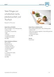 Rezept als PDF herunterladen - Lifestyle by V-ZUG AG