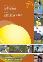 Cementa Open Gutaspelen - Visby TK