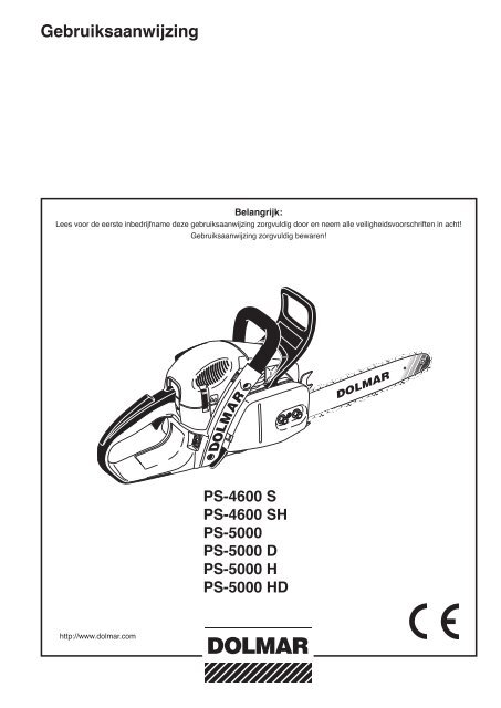 Gebruiksaanwijzing - Dolmar
