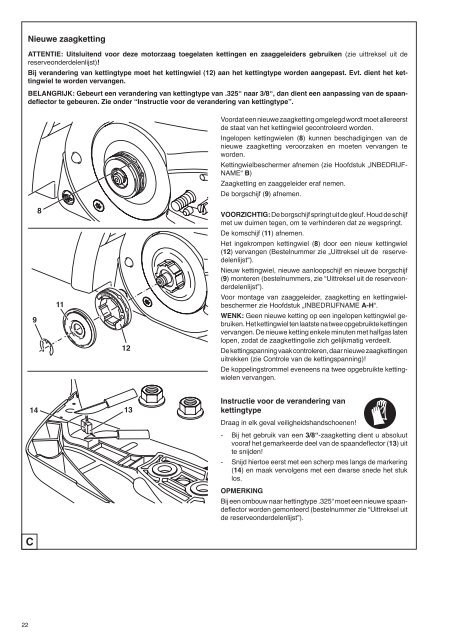 Gebruiksaanwijzing - Dolmar