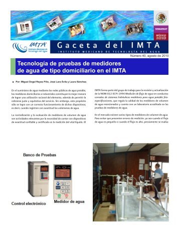 Versión para imprimir - Instituto Mexicano de Tecnología del Agua