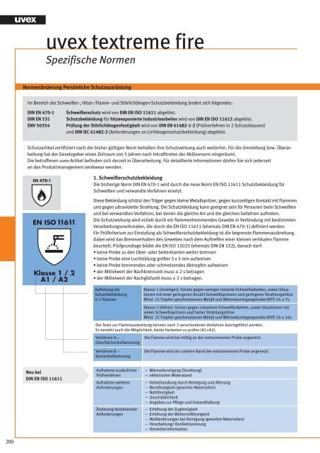 Baumwolle, 300 g/m2 - UVEX SAFETY