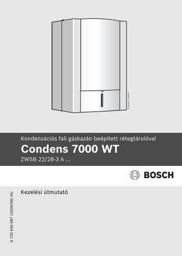 Condens 7000 WT (PDF 1.0 MB) - Bosch Termotechnika